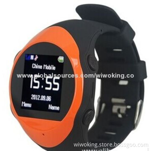 Global Monitoring Watch Phone with GPS Global Positioning Smart Watch